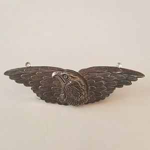 Gasoline glamour silver eagle ring